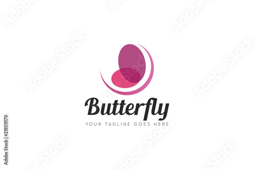 butterfly logo and icon Vector design Template. Vector Illustrator Eps.10