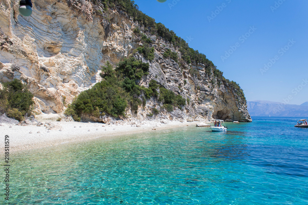 Fototapeta premium greece lefkada katsiki egremni