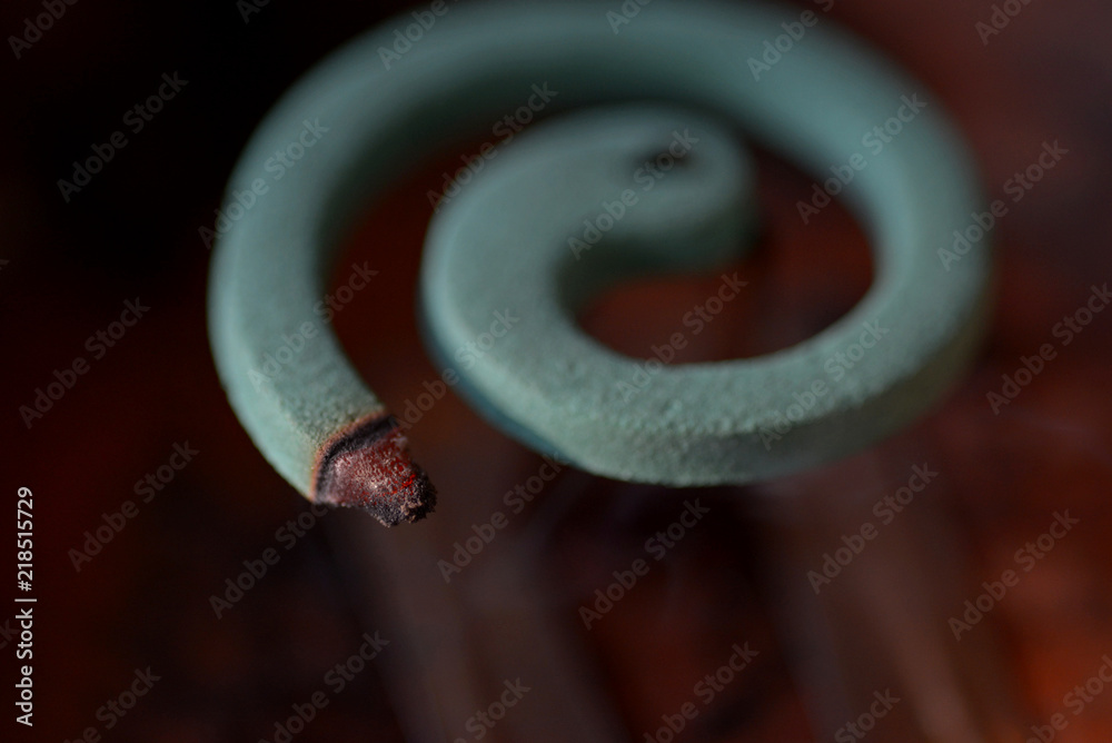 Fototapeta premium The hot spiral