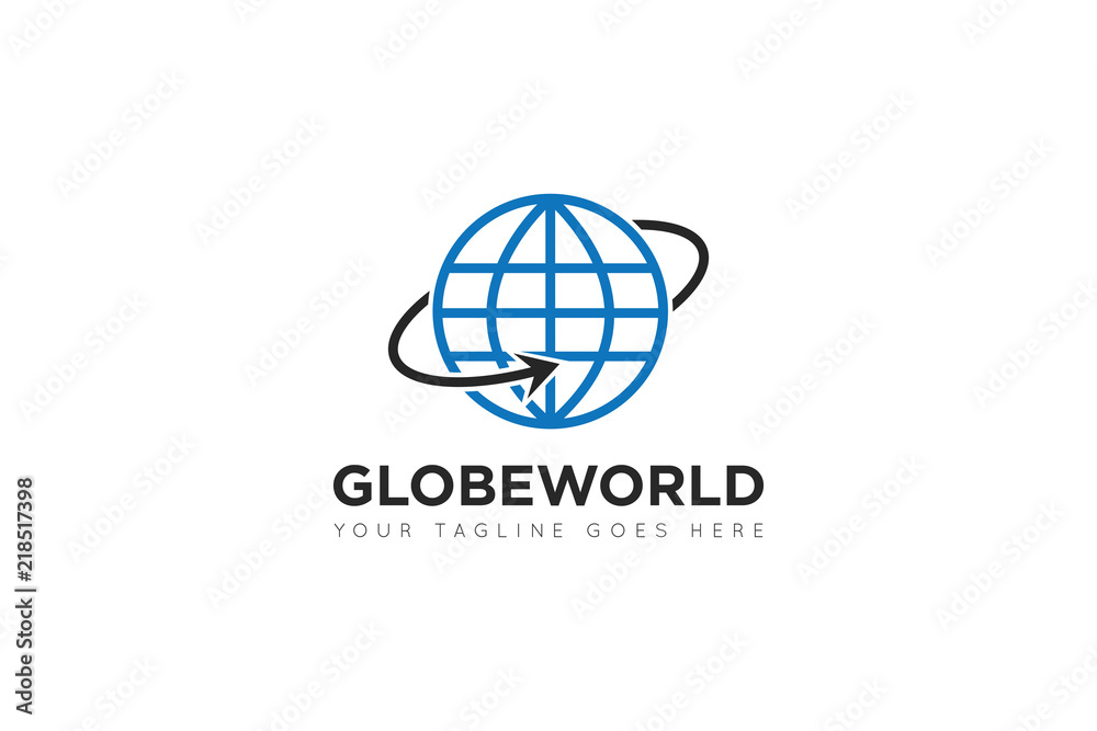globe logo and icon Vector design Template globe logo and icon Vector design Template