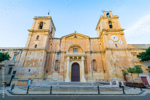 The St John's Co-Cathedral in Valletta, Malta photo