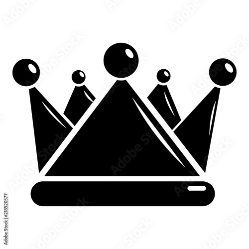 Kievan rus crown icon. Simple illustration of kievan rus crown vector icon for web