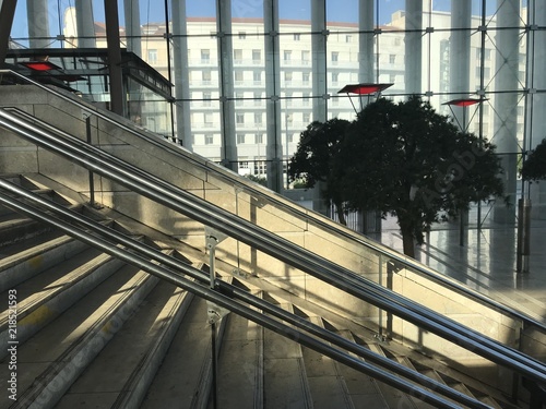 Fotografía Lignes de Lumières matinales en gare