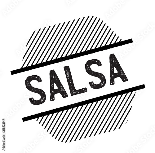 salsa black stamp