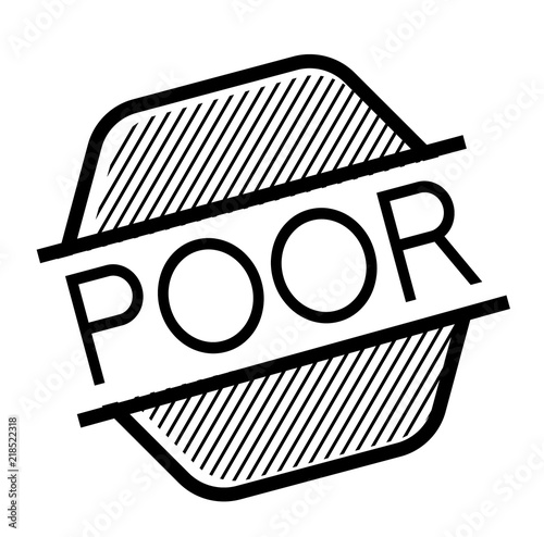 poor black stamp