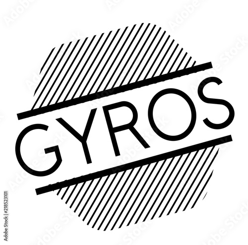 gyros black stamp