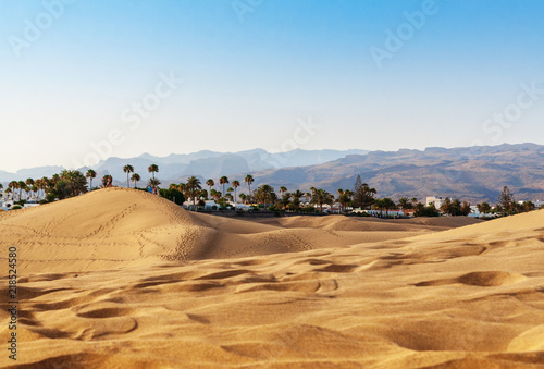 Maspalomas sand dunes