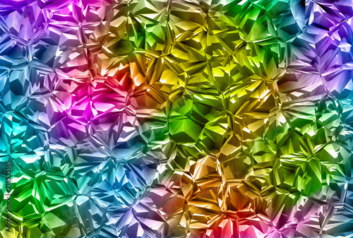 relief multicolored shining crystal glass backgrounds