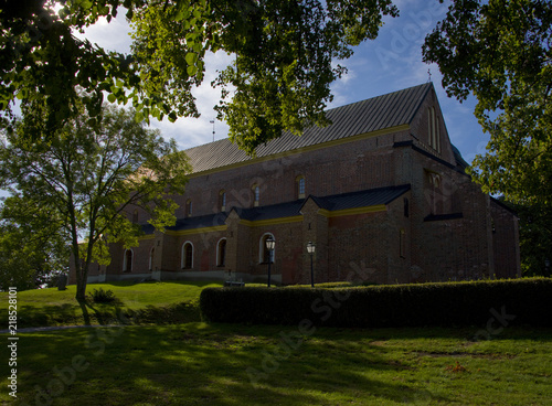 A church-park-museum named Sko kloster, located on the peninsula Sko, shoe, Stockholm Sweden