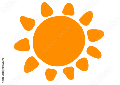 太陽　イラスト