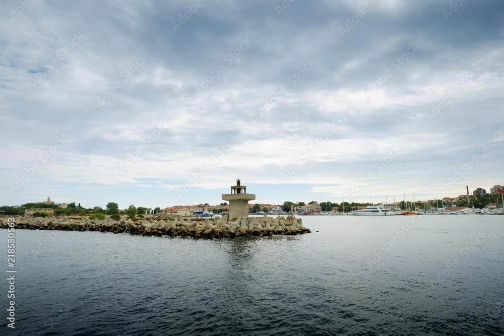 Ancient fort in the Bulgarian town of Sozopol