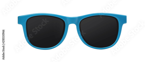 blue sunglasses photo