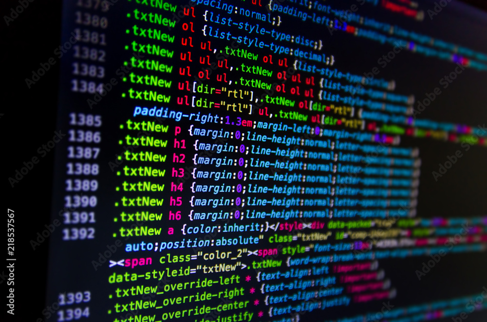 Desktop source code and Wallpaper by coding and programming. 3334921 Stock  Photo at Vecteezy