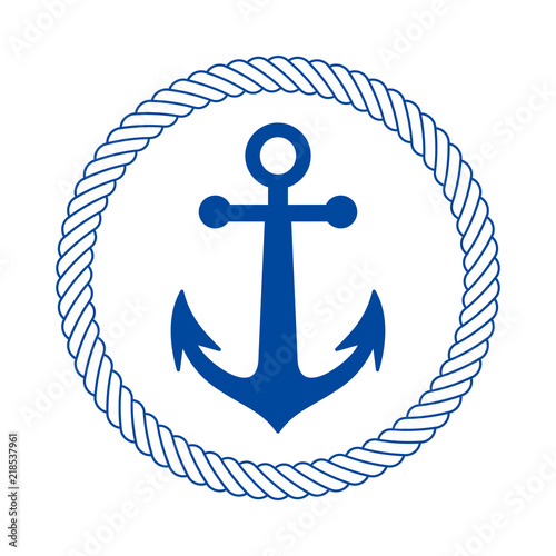 Anchor and rope