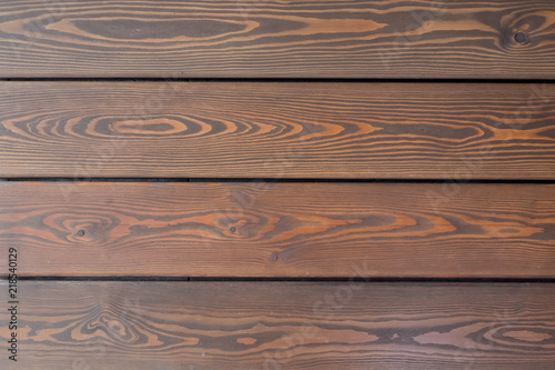 background of wood boards located horizontally