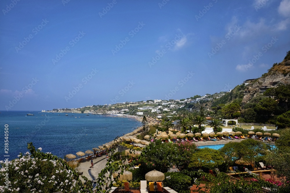 Naklejka premium the poseidon gardens in Ischia