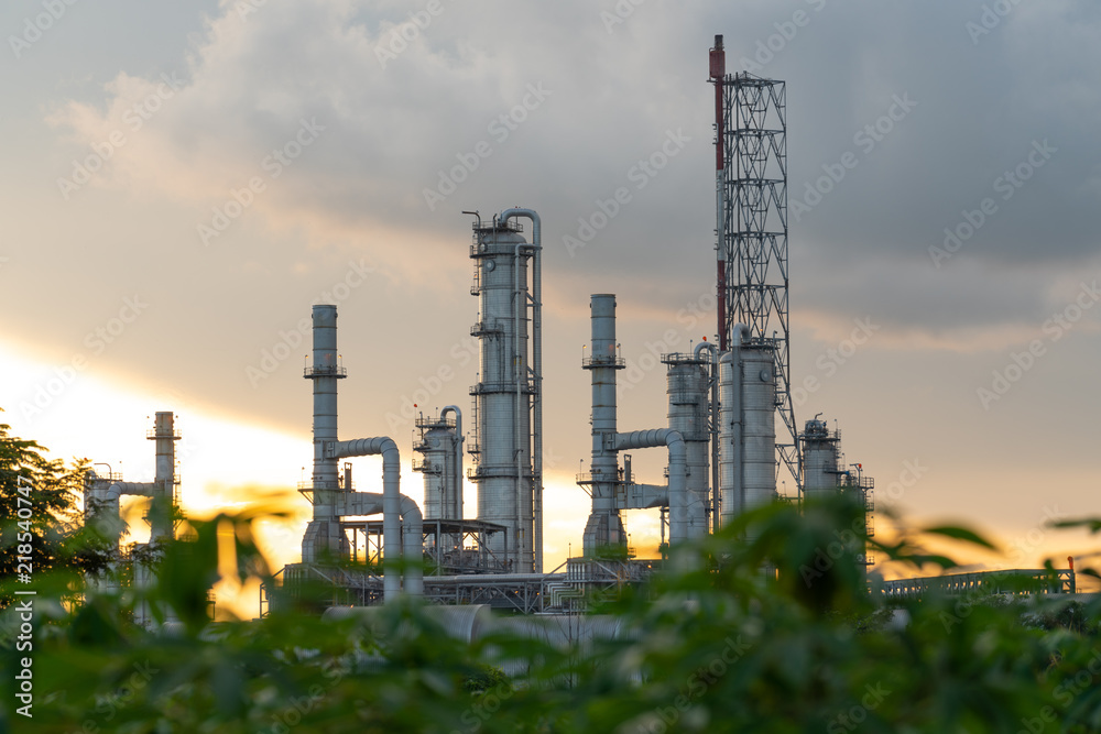 Fototapeta premium industrial plant area.