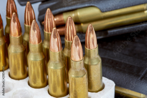 Obraz na płótnie AR 15 Ammunition