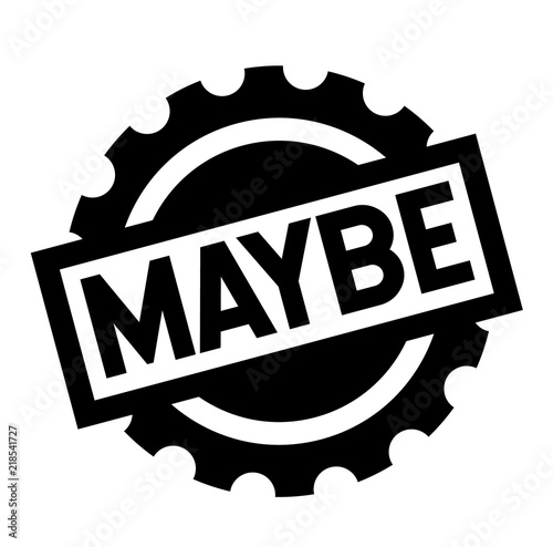 maybe black stamp