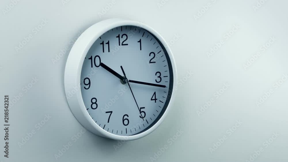 Clock On Wall Generic Home Or Office Area Clock On Wall Generic Home Or Office Area