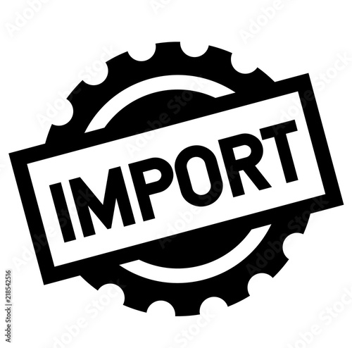 import black stamp