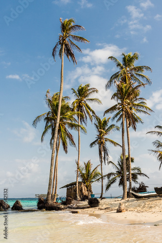 A typical view in the San Blas islands