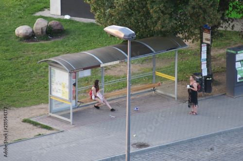 Przystanek autobusowy photo