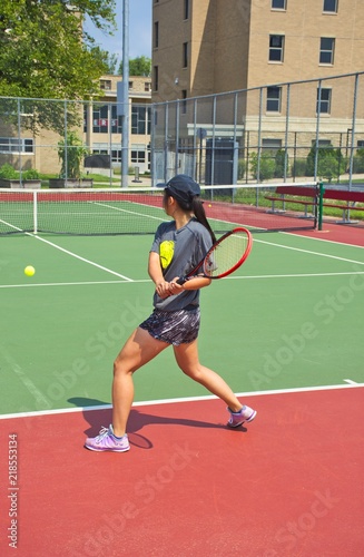 Young Female Tennis Player © Bryan Kelly