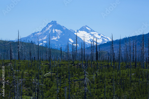 Sisters mountain range 