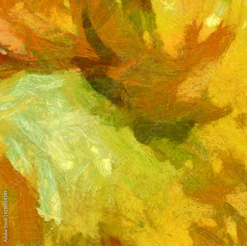 Wallpaper Mural Impression color mix abstract texture art. Artistic bright bacground. Oil painting artwork. Modern style graphic wallpaper. Large strokes of paint. Colorful pattern for design work or wallpaper. Torontodigital.ca