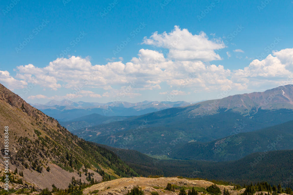 Valley and Mountain View Breckenridge Colorado