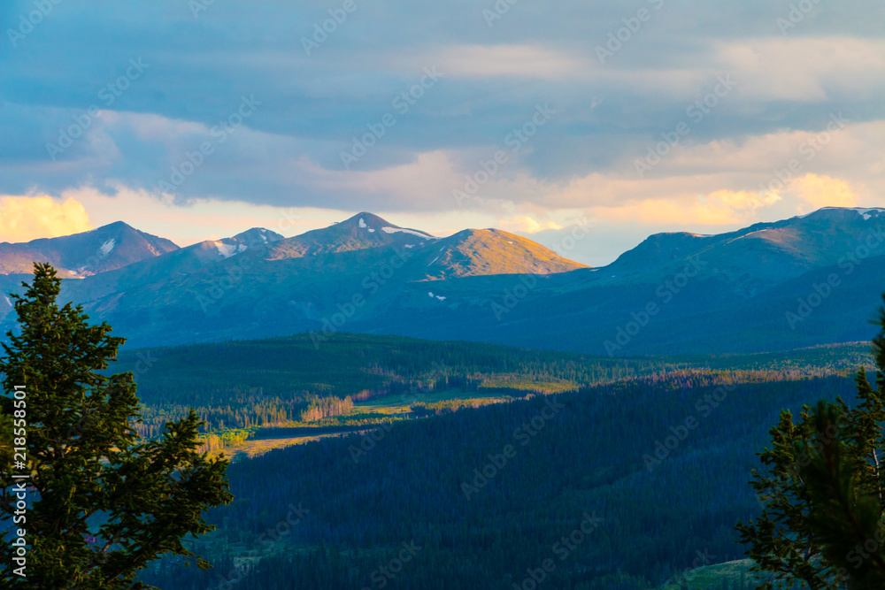 View North of Breckenridge Colorado