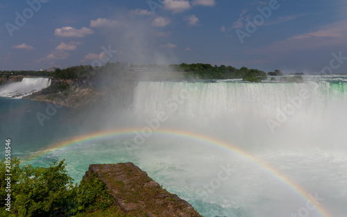 Niagara Falls in Canada, Rainbow over Niagara Falls