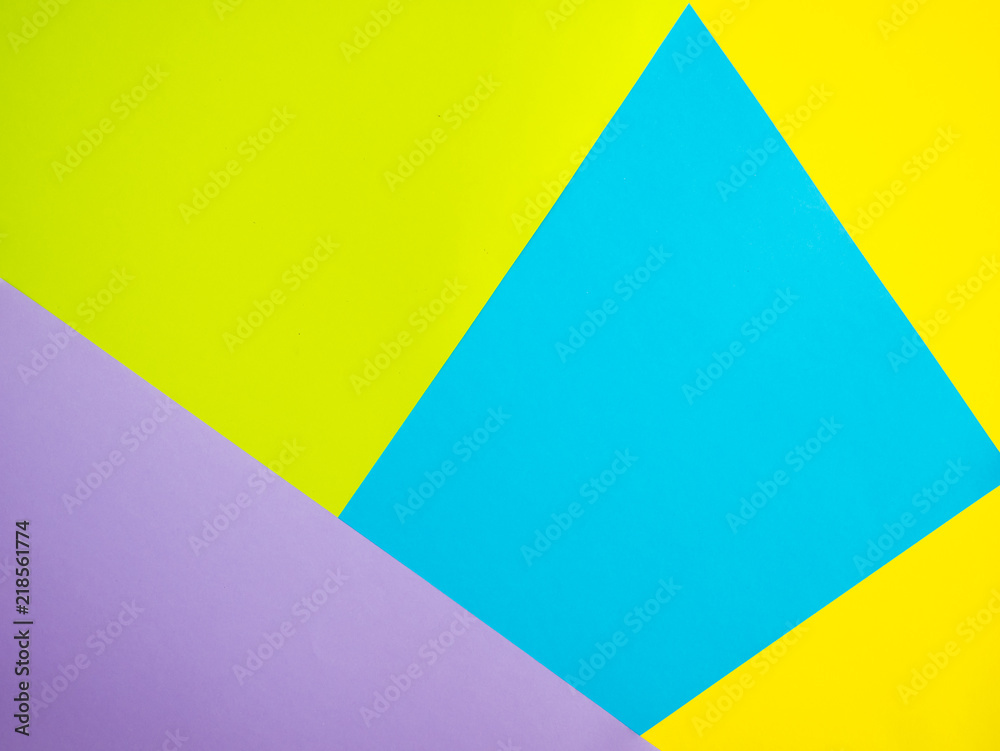 abstract colored paper blue green yellow purple background
