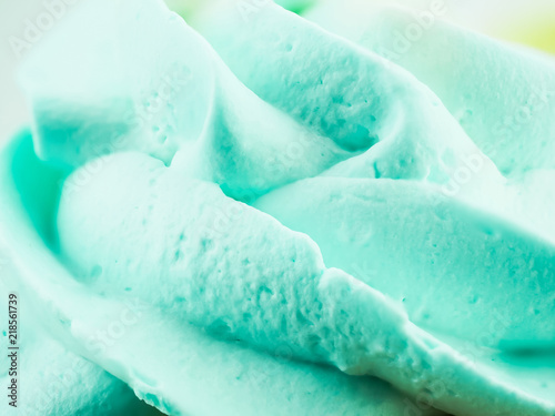 close up whipped cream  background
