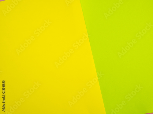 abstract colored green yellow paper background