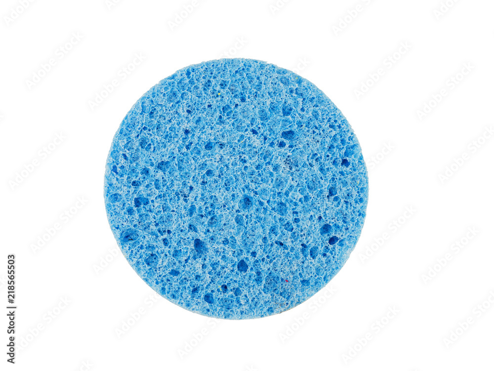 Make up for face Sponge on white background Make up for face Sponge on white background