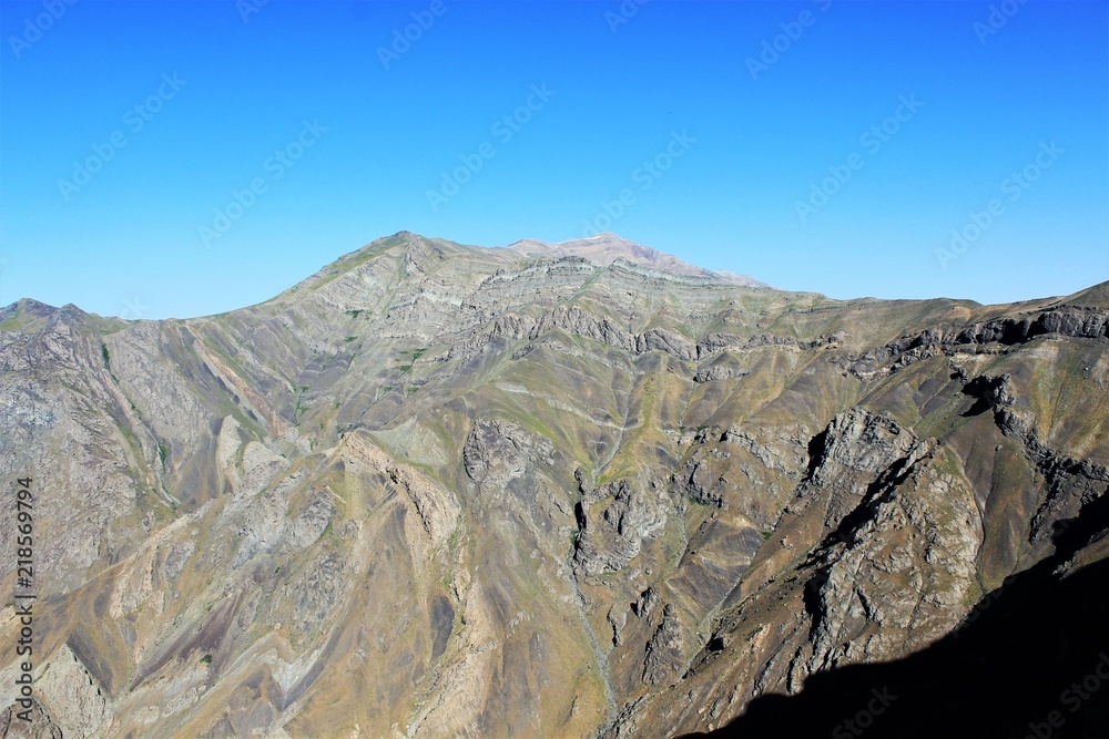 montagnes de Tochal, Iran