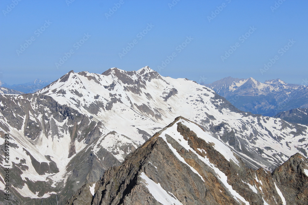 panorama des Alpes