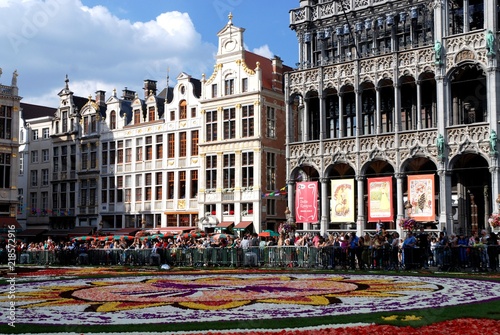 Tapis de fleurs 2018 à la Grand-Place de Bruxelles (Belgique) 