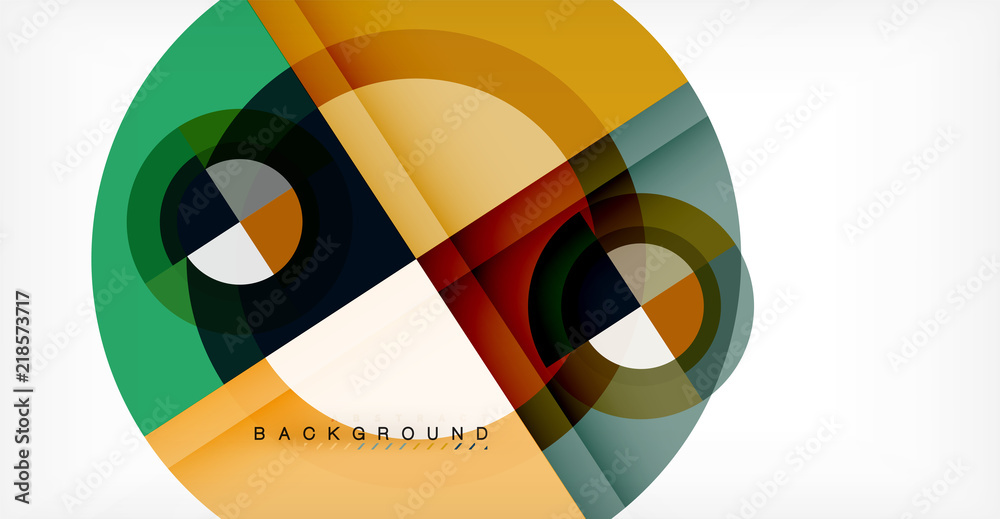 Vector circle abstract background Vector circle abstract background