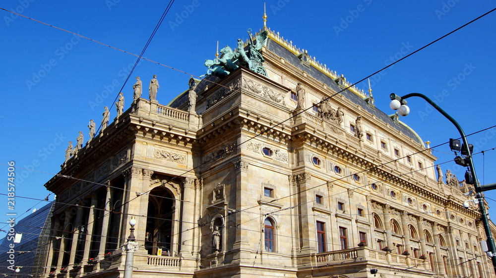 Teatr Narodowy w Pradze, stolicy Czech