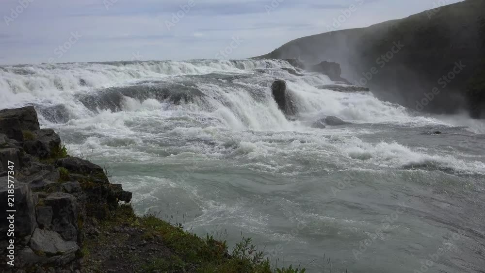 Gullfoss waterfall in Iceland Gullfoss waterfall in Iceland
