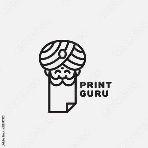 Print guru logo