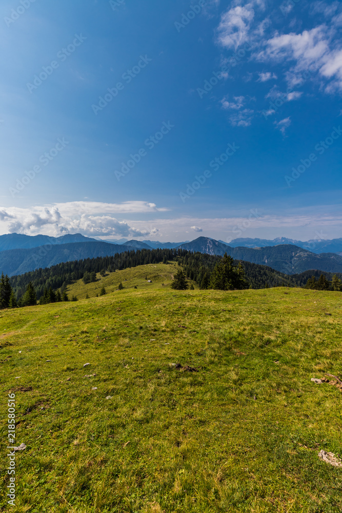 Hiking From Lake Weissensee To Mt. Latschur 2.336m In Carinthia Austria