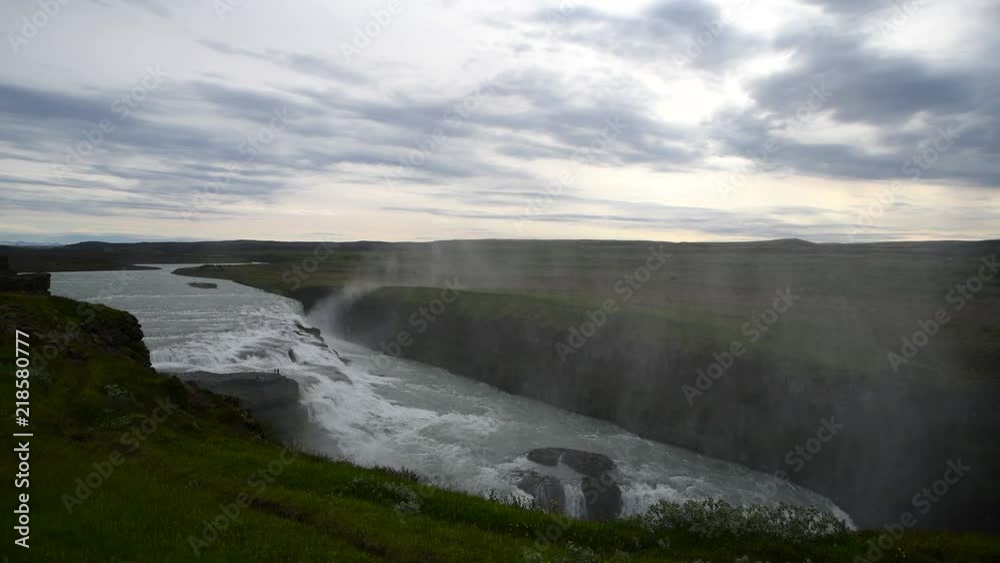 Gullfoss waterfall in Iceland Gullfoss waterfall in Iceland