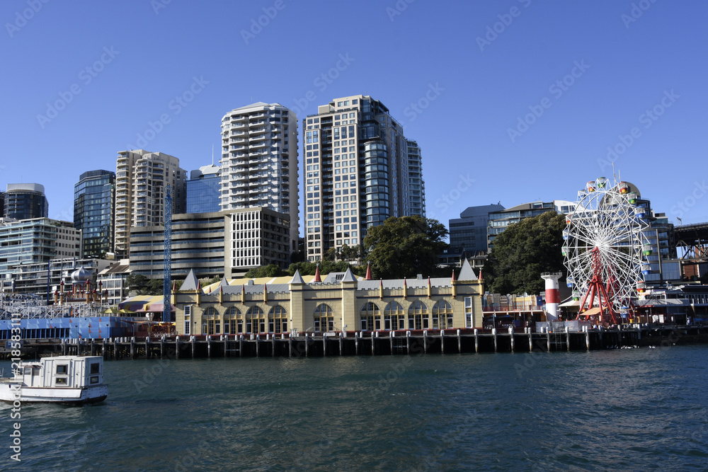 Obraz premium Darling Harbour, Waterfront Sydney