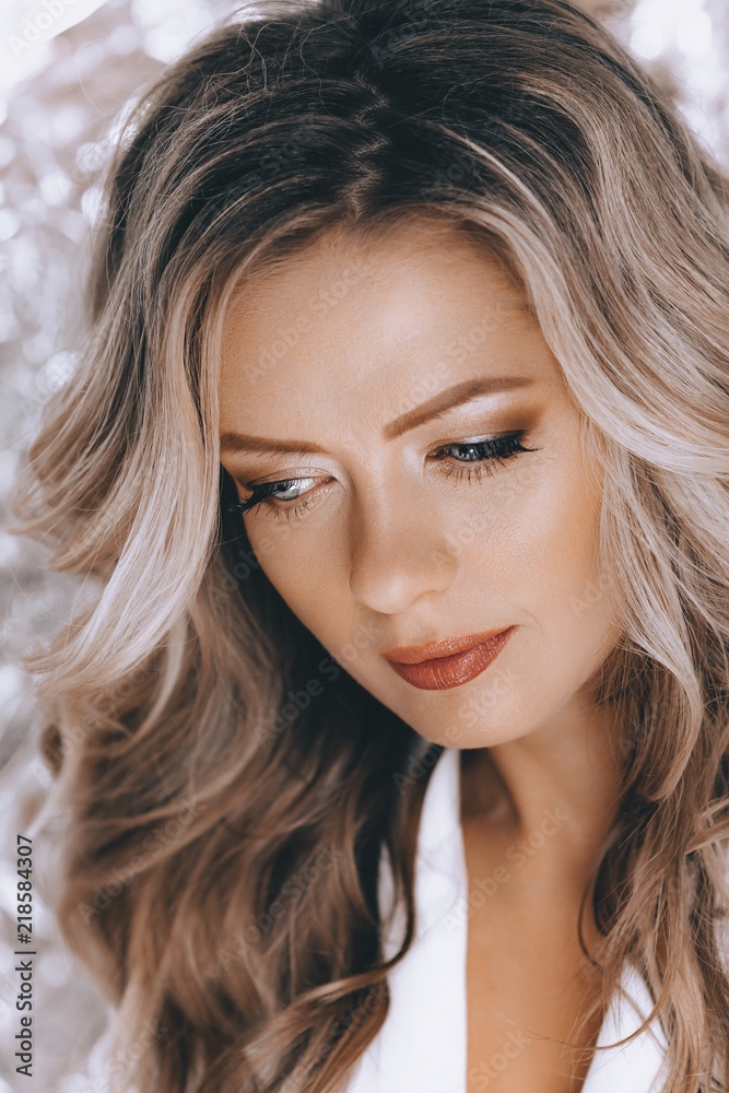 Photo of beautiful young girl. Natural female beauty. Photo of beautiful young girl. Natural female beauty.