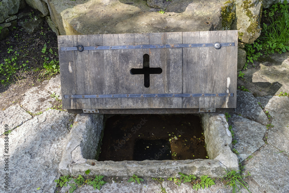 Husaby a historical water spring in Sweden Husaby a historical water spring in Sweden
