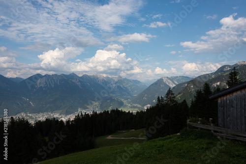 Himmel über den Bergen